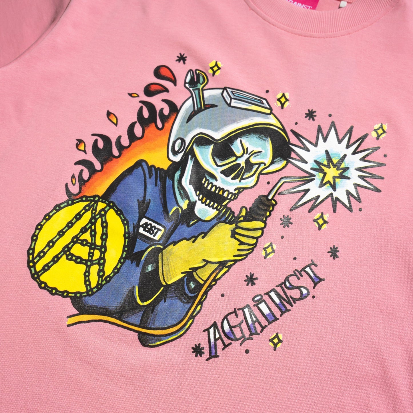 WELDING TEE - PINK