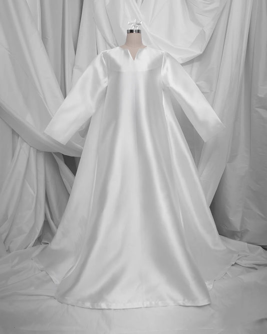 Abaya Amin ( White )