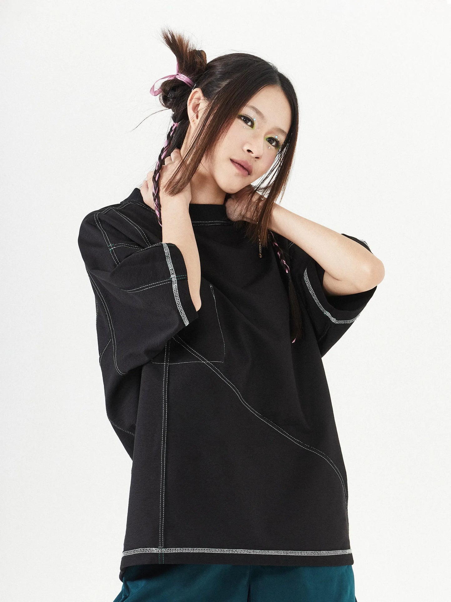 INSIDE OUT CHIC CUT TEE