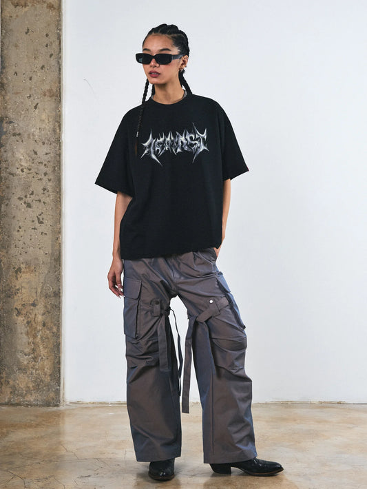 CHROME LOGO BOXY TEE