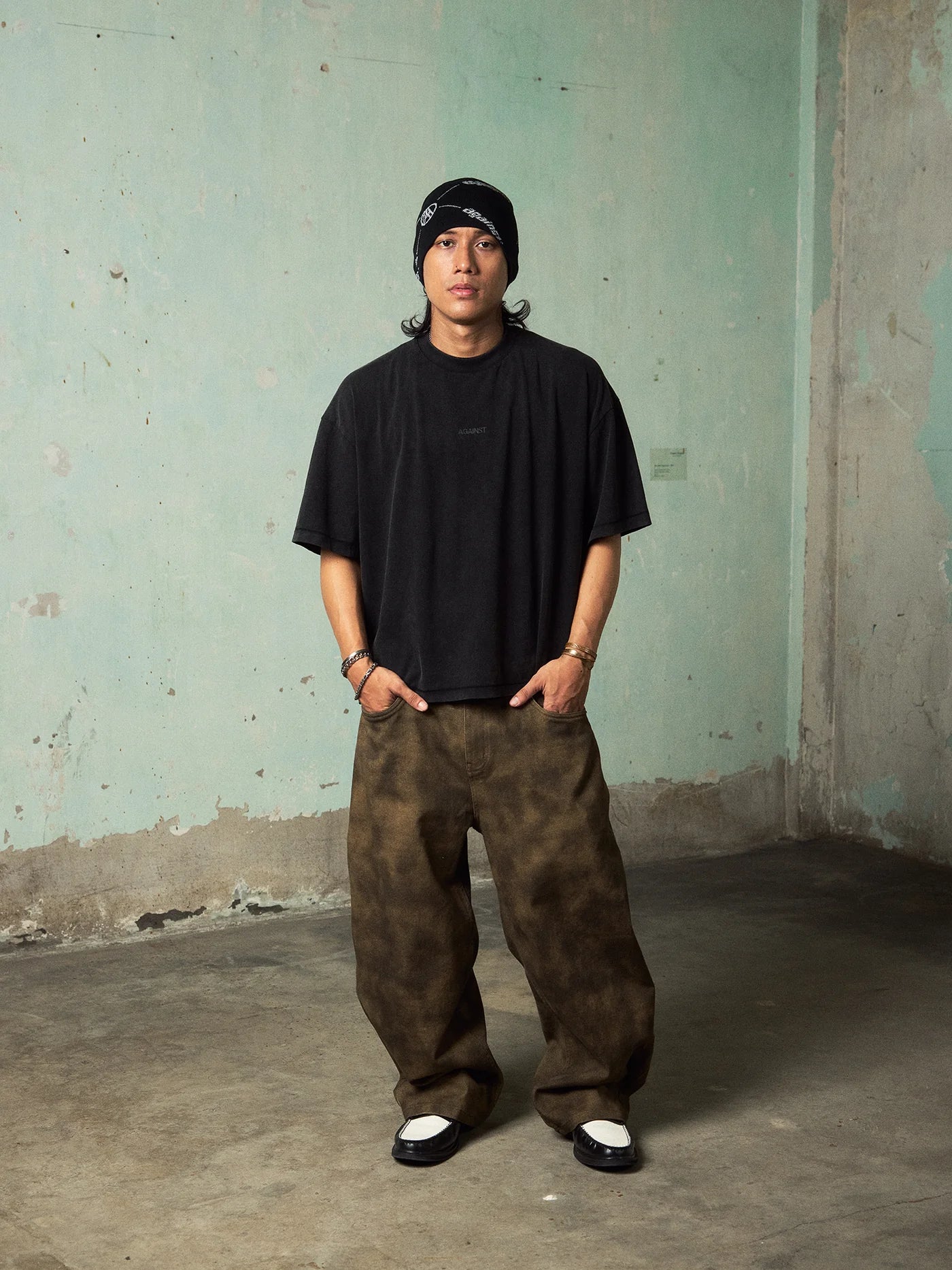 WASHED COTTON PERFECT PANTS