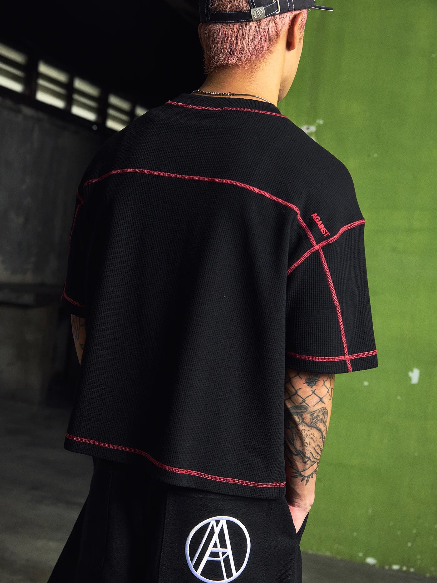 Brailled Waffle Tee