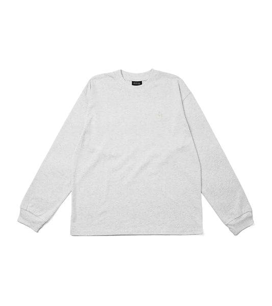 nozzle quiz X SENSE OF PLACE - BTFC Print L/S Tee (Grey)