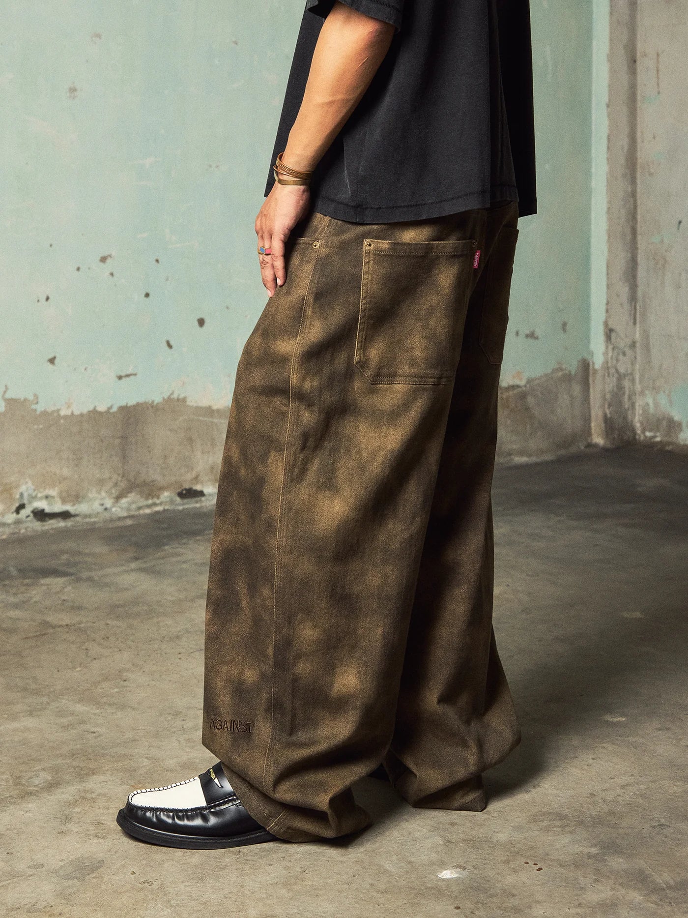 WASHED COTTON PERFECT PANTS