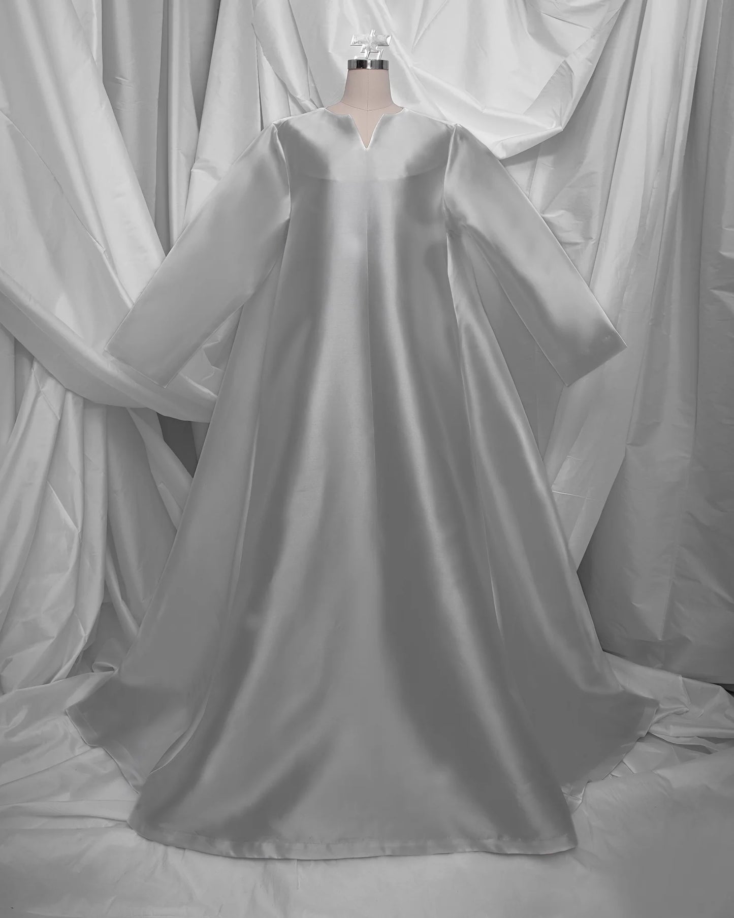 Abaya Amin (Silver)