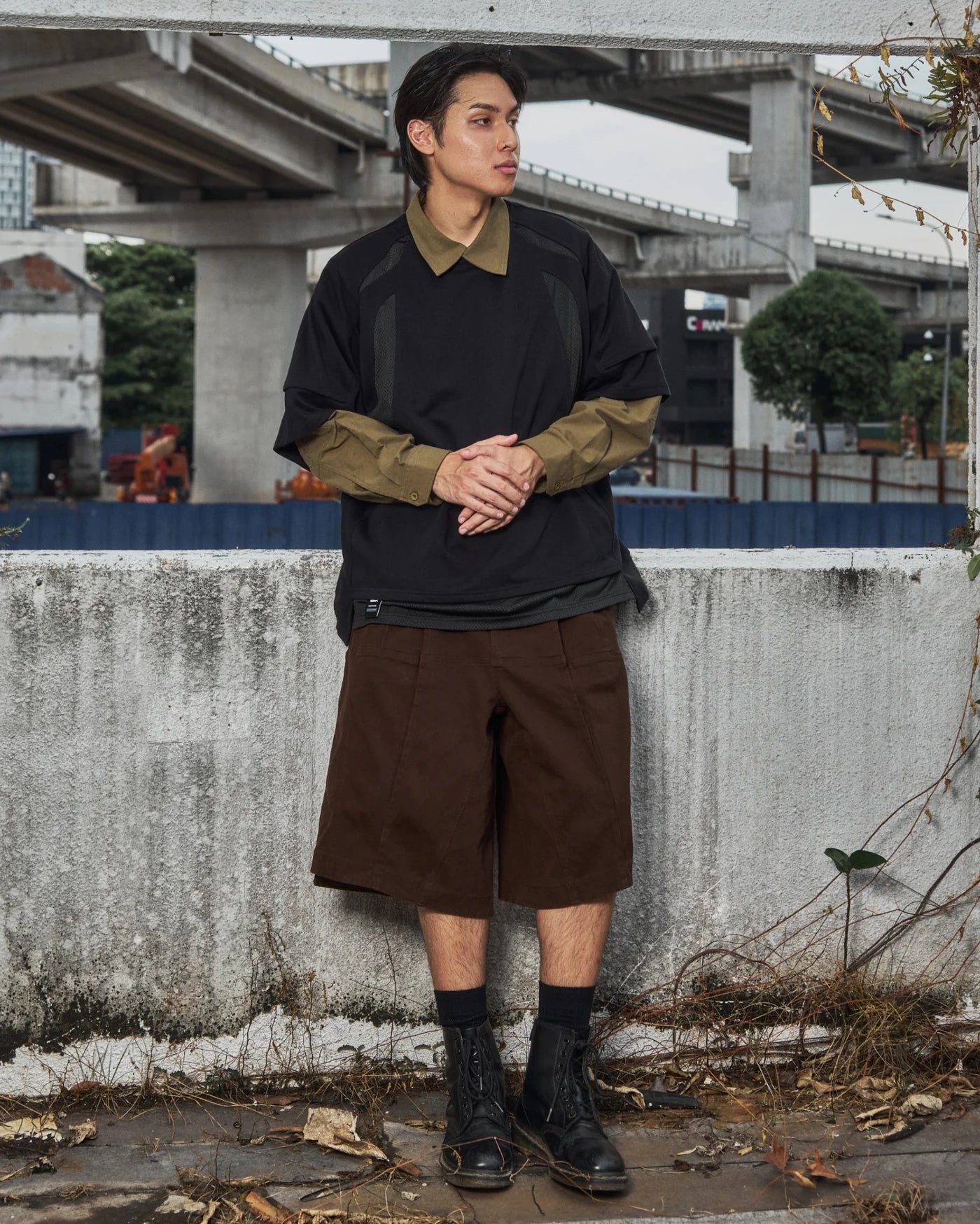ABP. BALL STREAM SHORTS BROWN