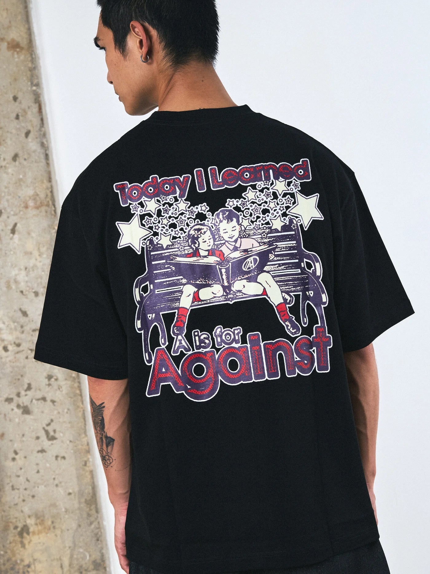 KINDERGARTEN TEE - Black