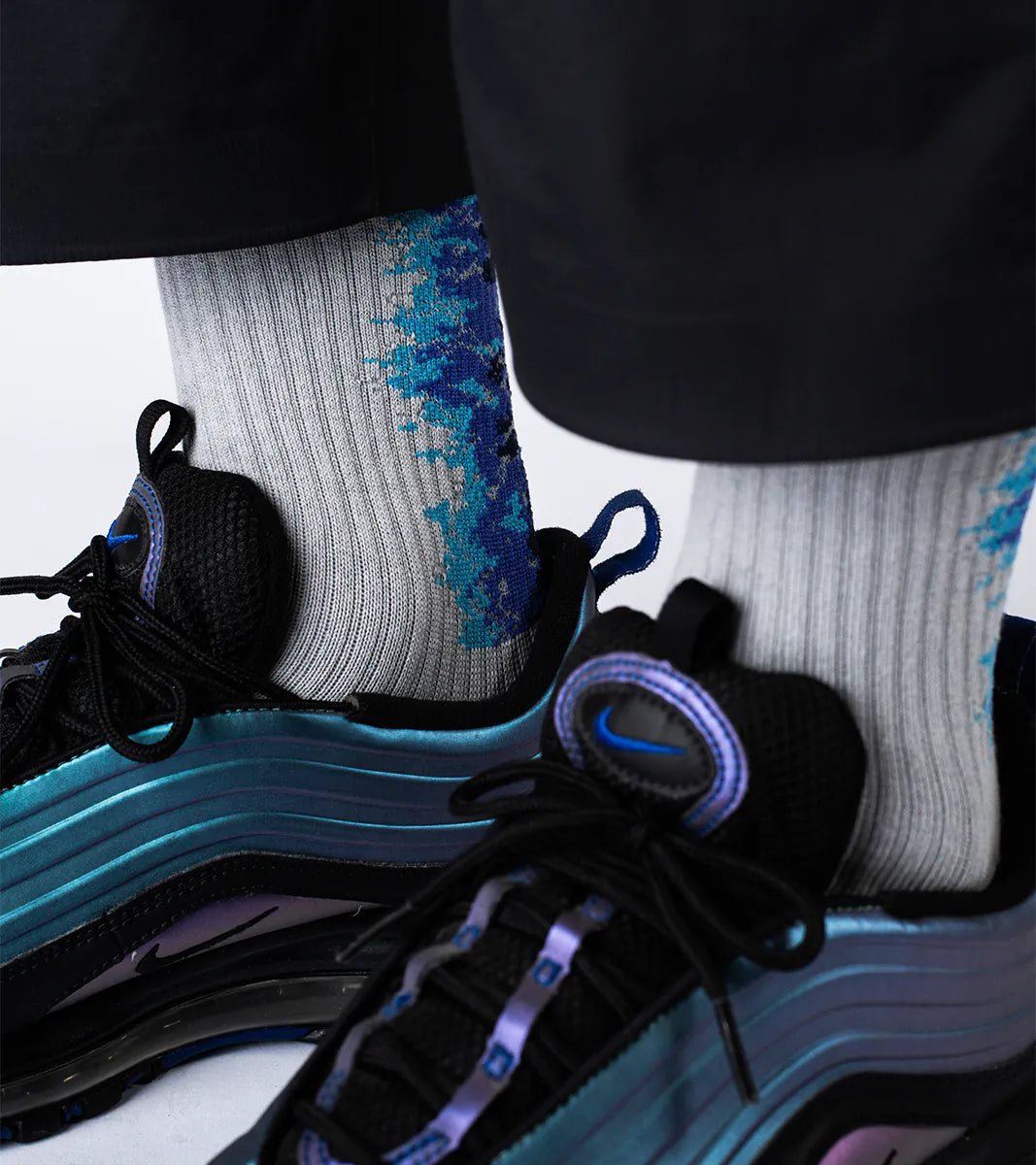 Gradient Storm - LANDING Midcalf socks