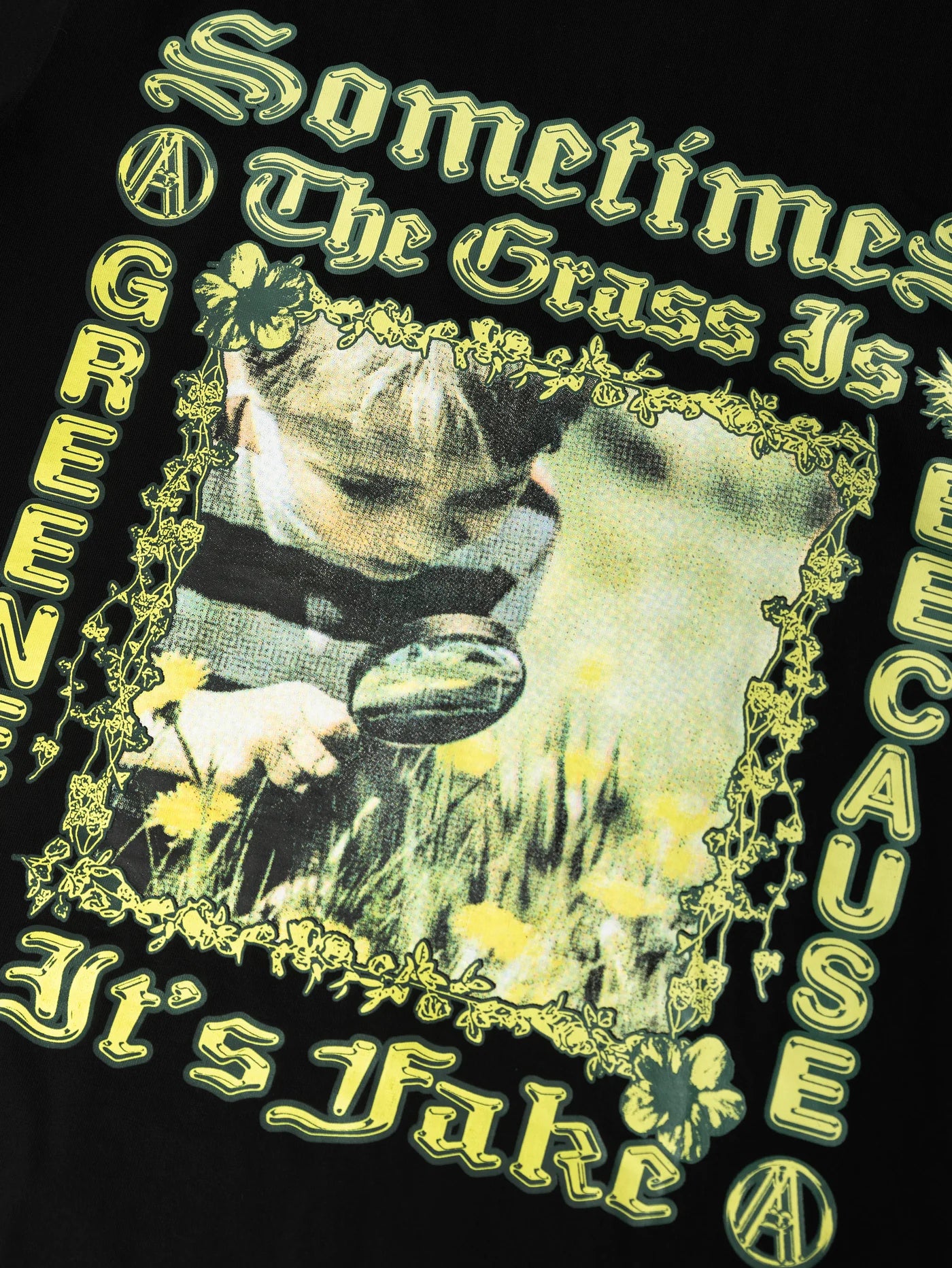 GREENER TEE BLACK