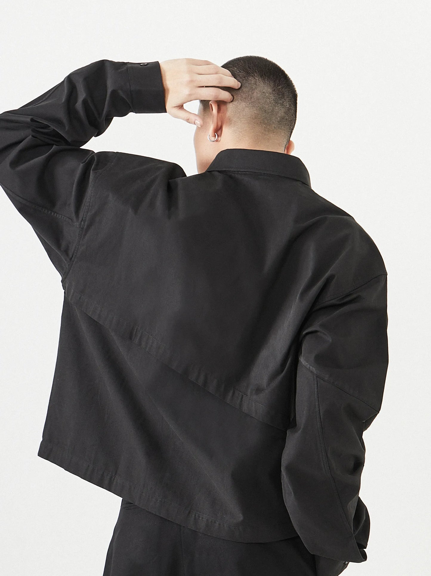 MULTI-LAYERED OVERSHIRT