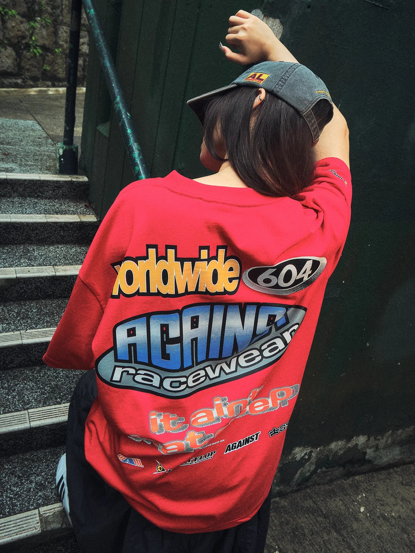 RACING TEE RED