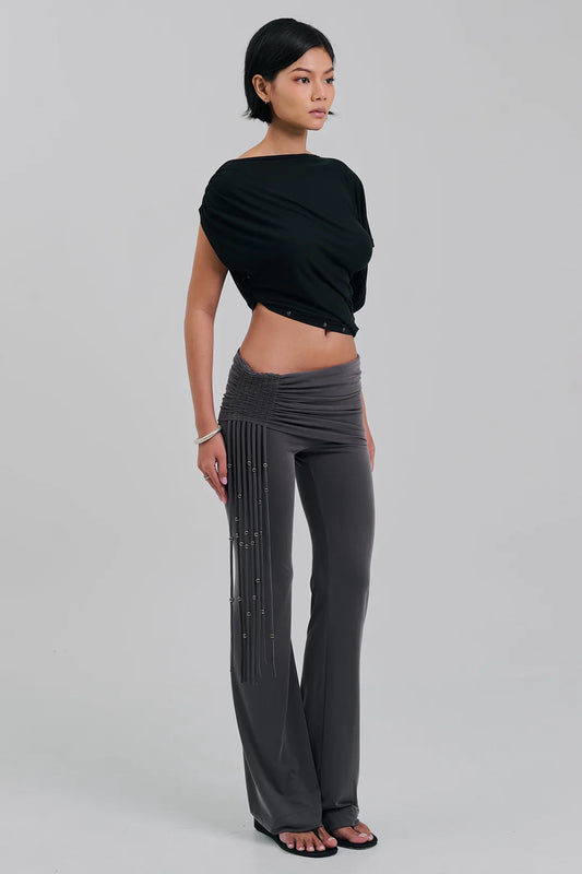 WHIP PANTS COAL - BEV C multi label store