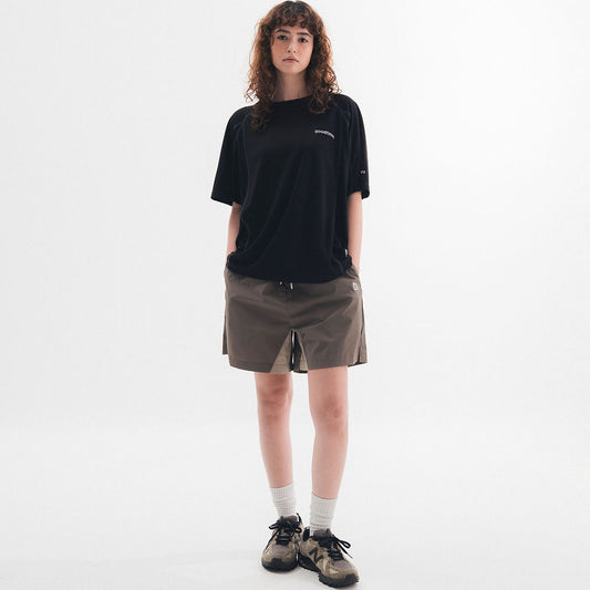 LITE SPLICE TEE - BLACK