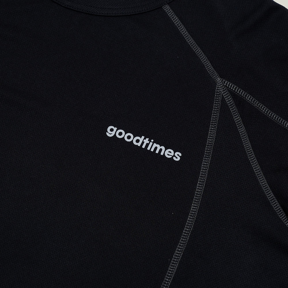 LITE SPLICE TEE - BLACK