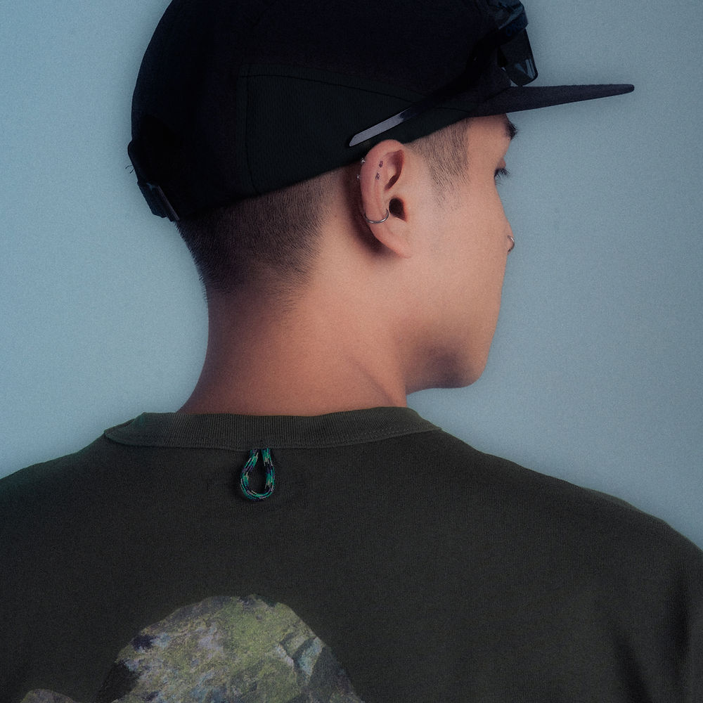 GOOD 5 Panel Cap (Black)