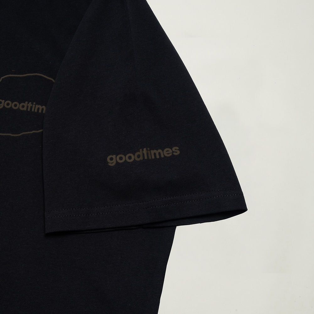 STACKS TEE - BLACK