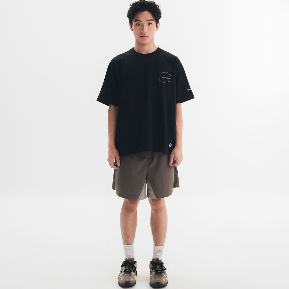 STACKS TEE - BLACK
