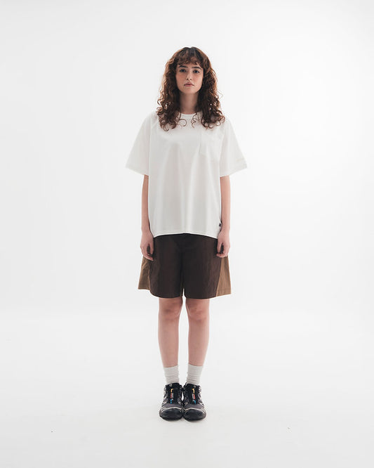 SORONA POCKET TEE - IVORY