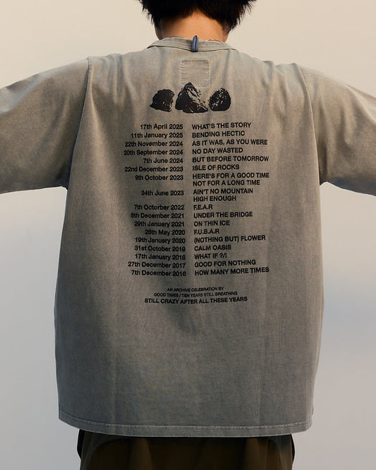 TOUR TEE - STONE GREY - BEV C multi label store