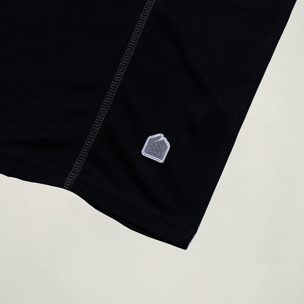 LITE SPLICE TEE - BLACK