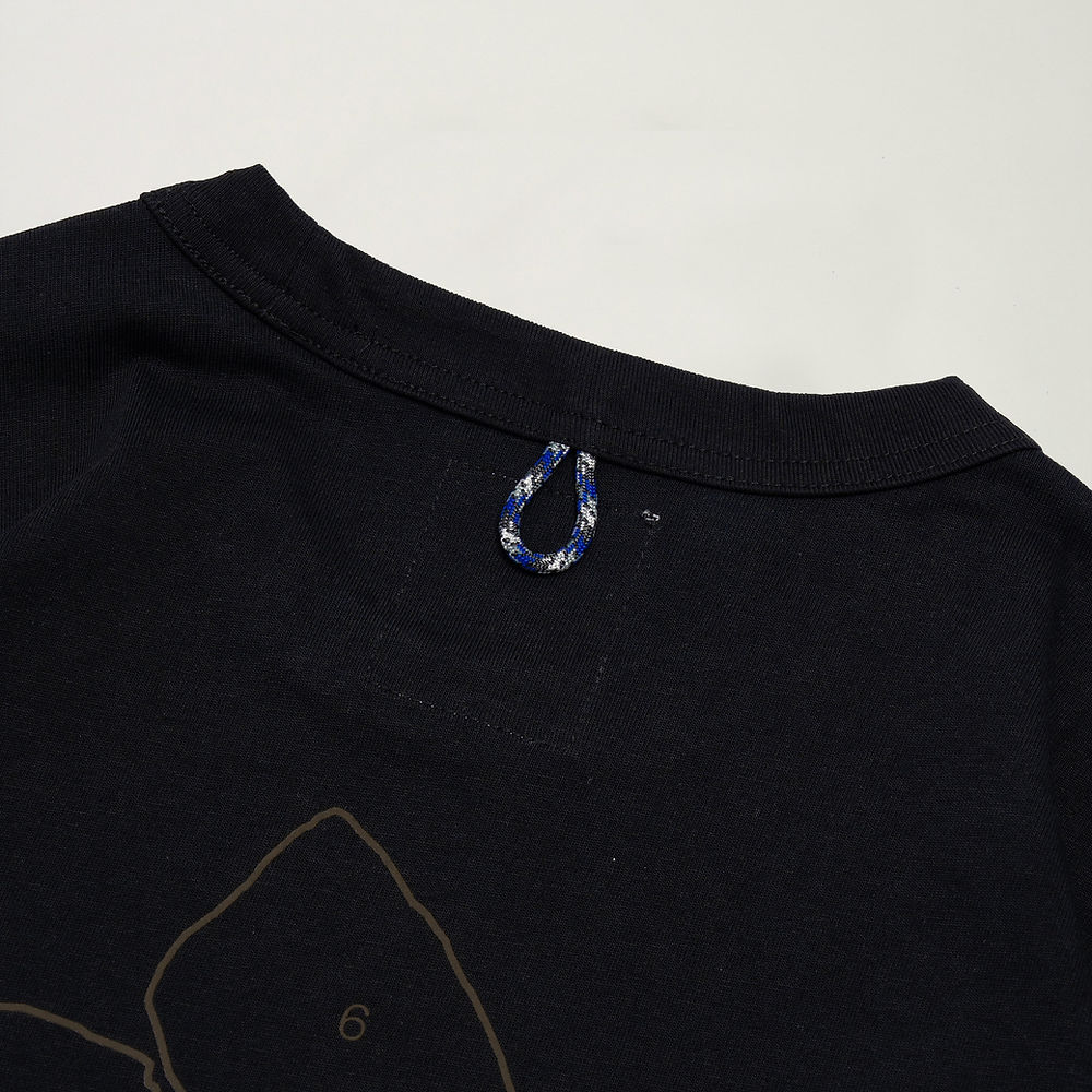 STACKS TEE - BLACK