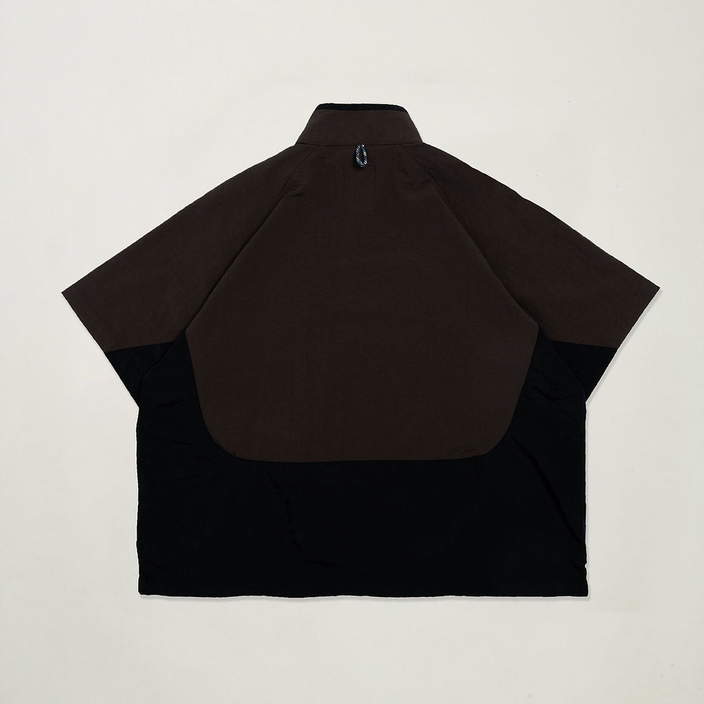 Half Snap Pullover Shirt (Umber)