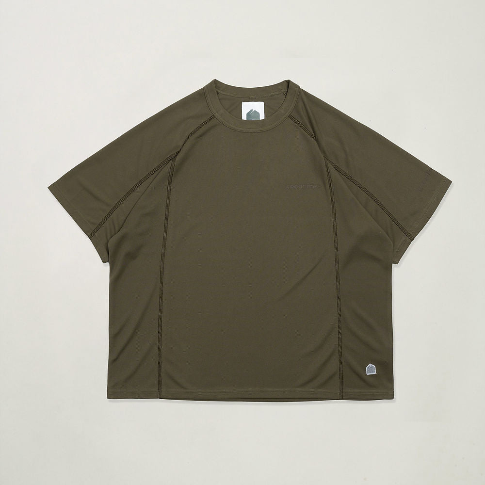 LITE SPLICE TEE - OLIVE