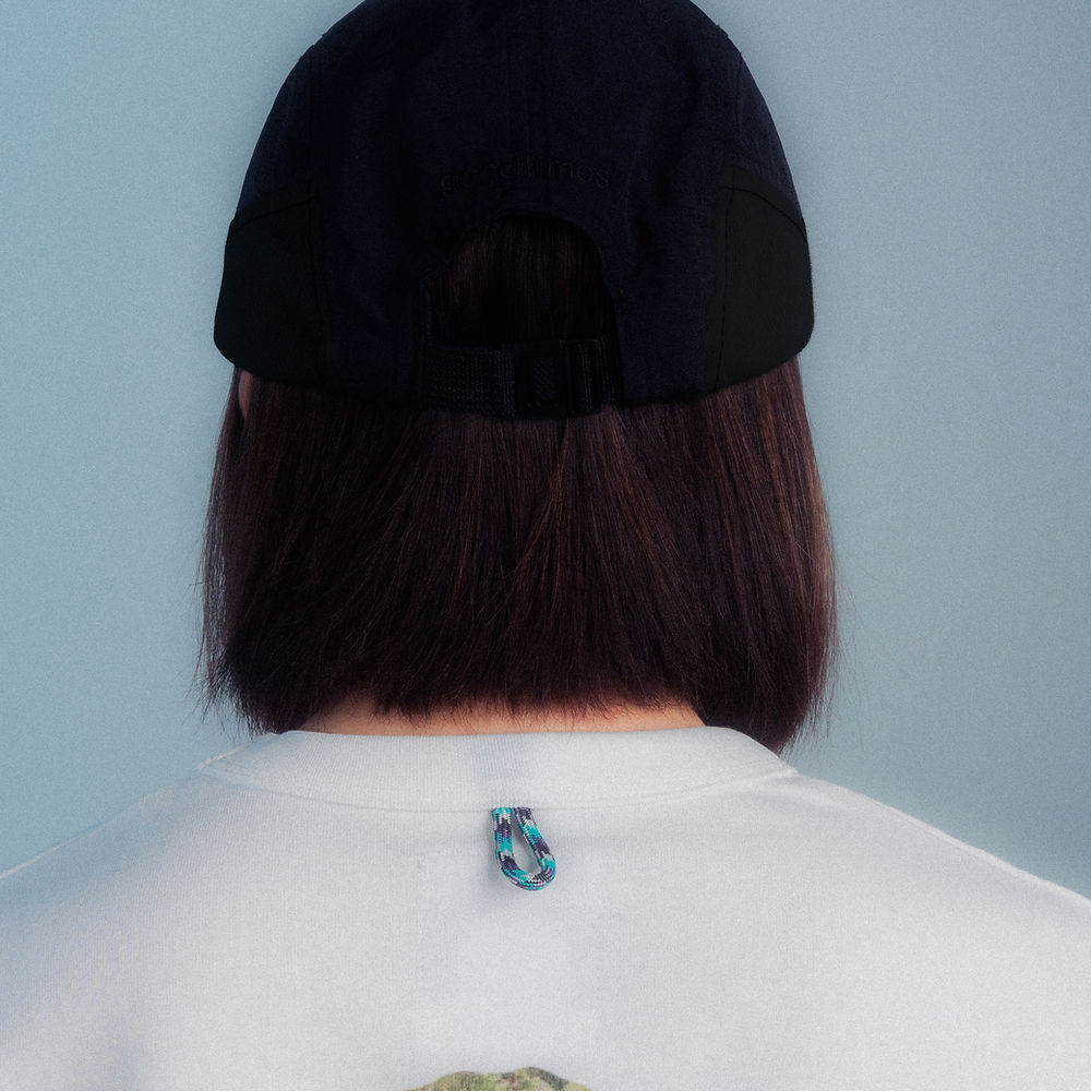 GOOD 5 Panel Cap (Black)