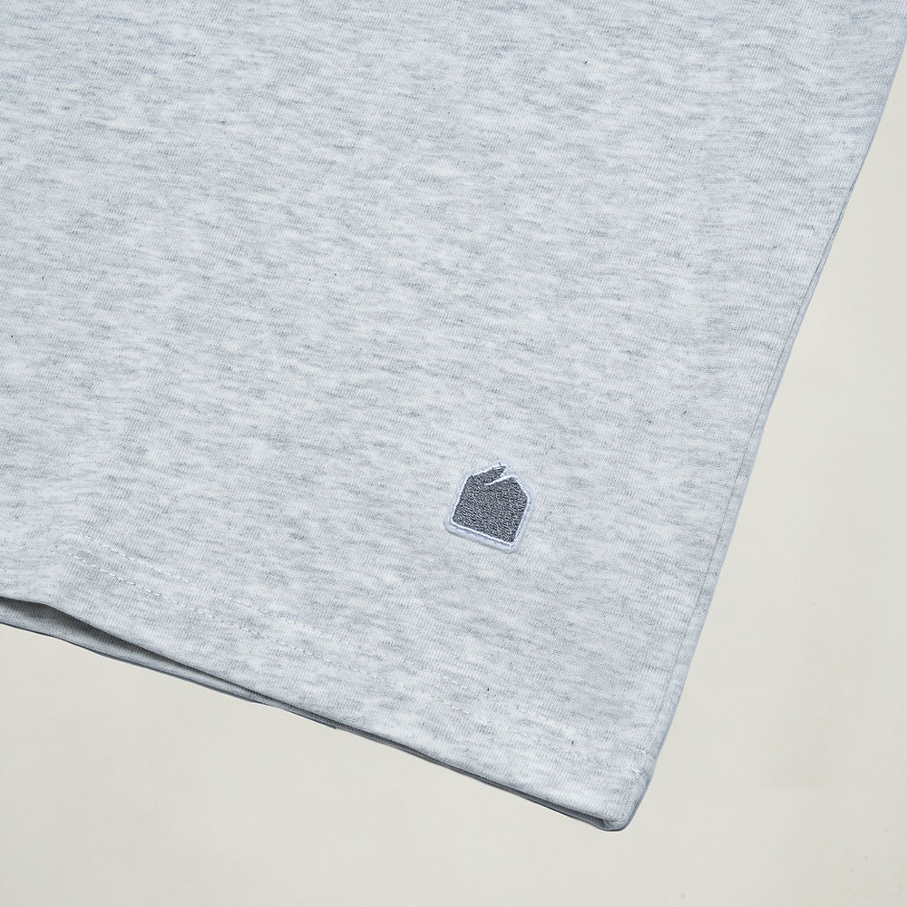 STONEHENGE TEE - MELANGE GREY