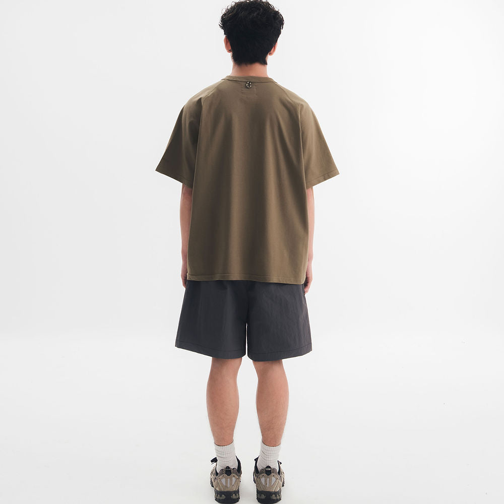 SORONA POCKET TEE - OLIVE