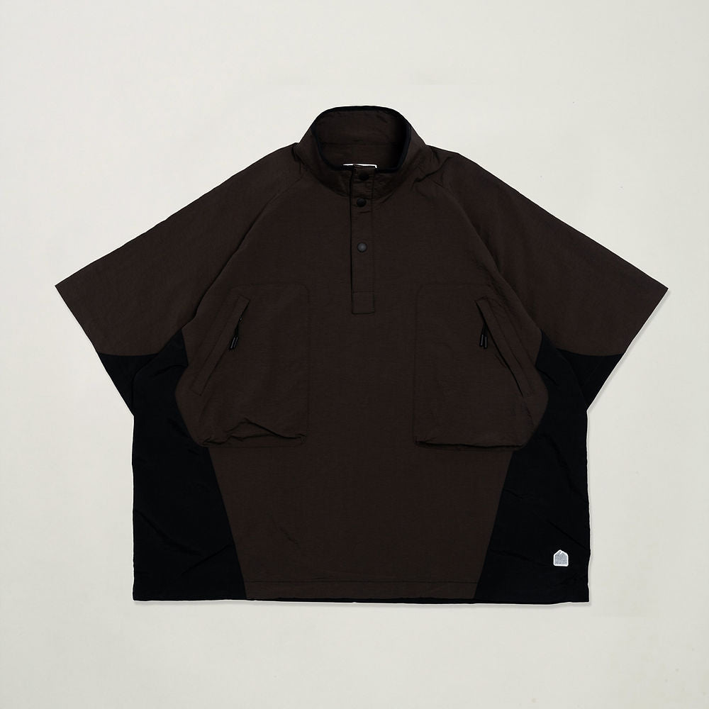 Half Snap Pullover Shirt (Umber)