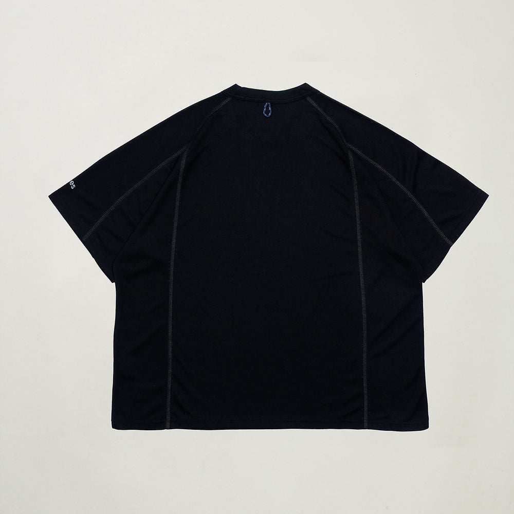 LITE SPLICE TEE - BLACK