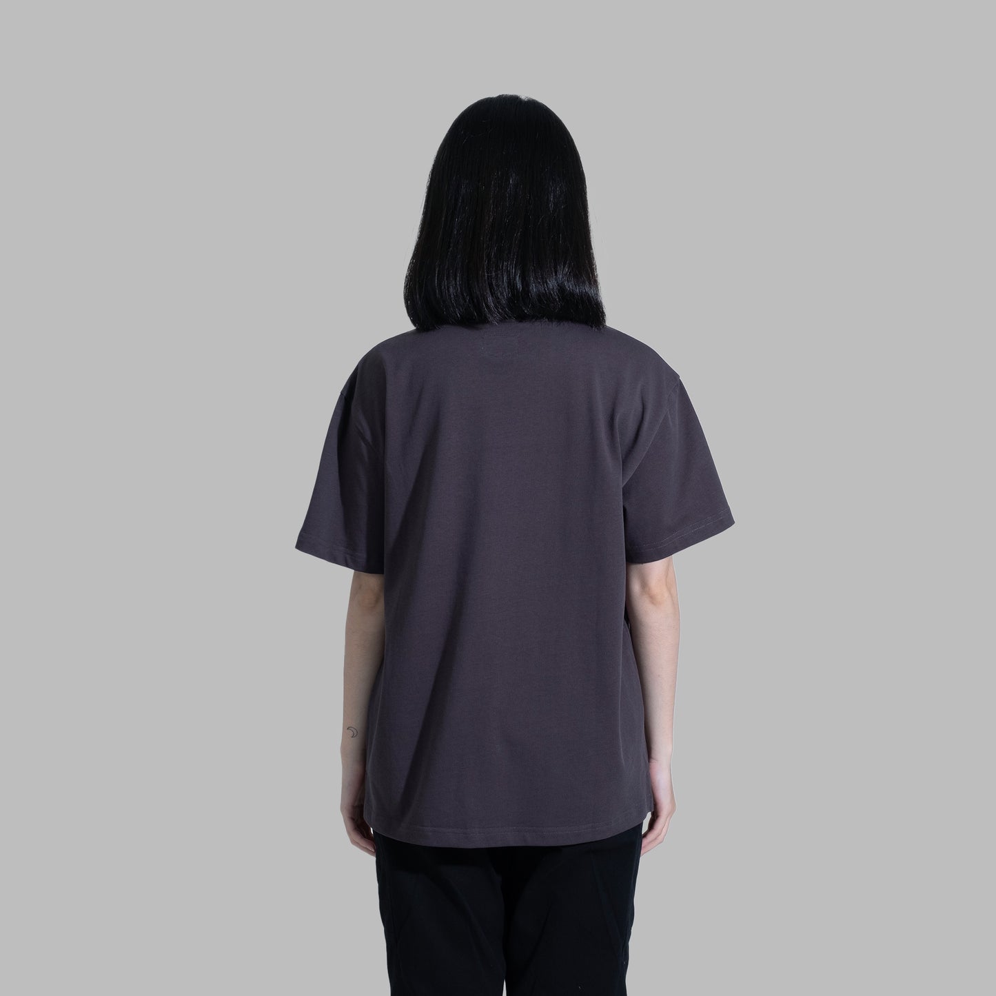 Pocket Tee / Cotton - Charcoal