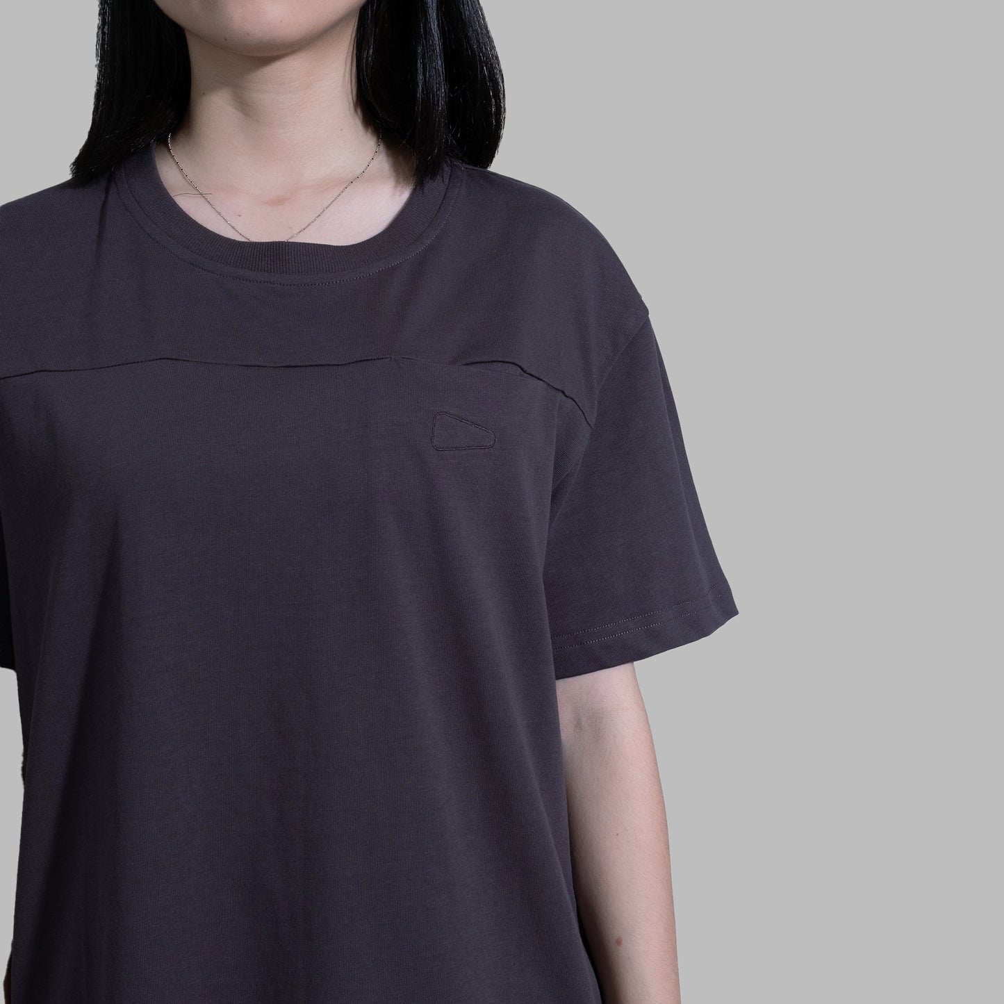 Pocket Tee / Cotton - Charcoal