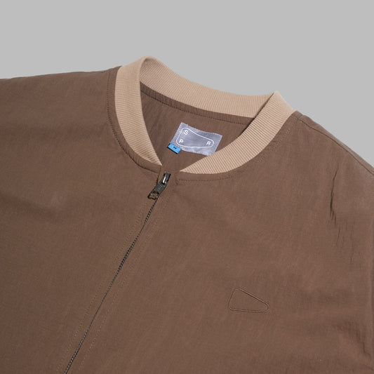 Coach Jacket / Cotton Polyester - Brown