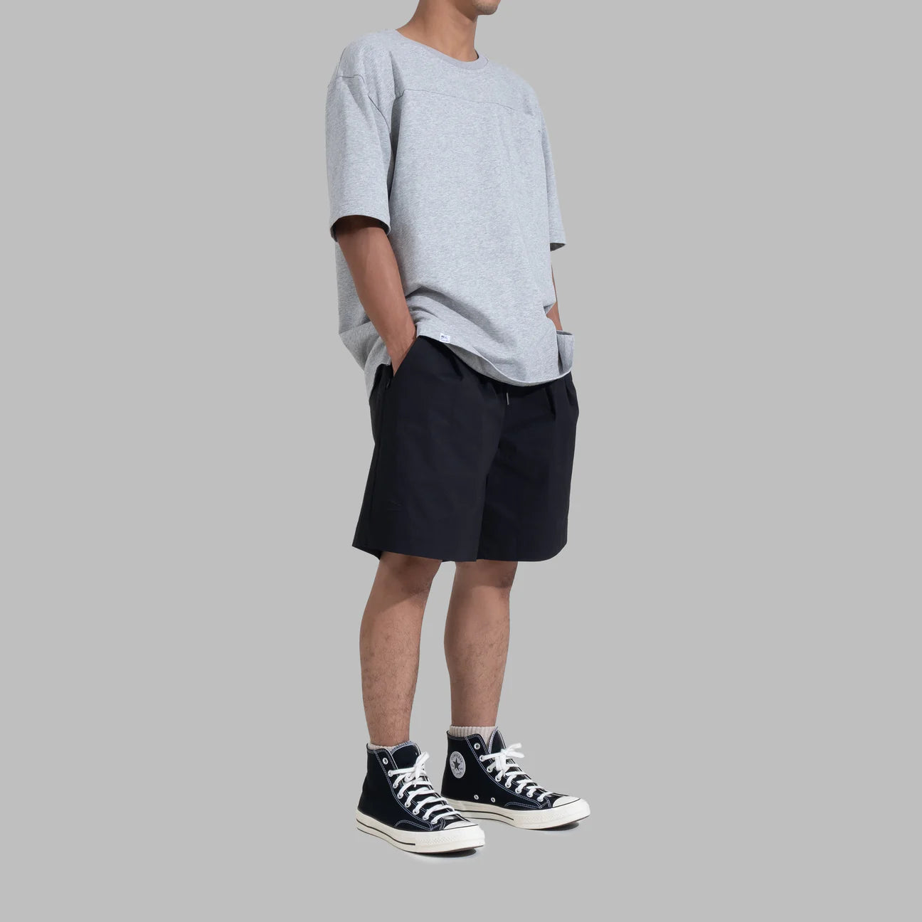 Ez Shorts / Cotton Nylon - Black