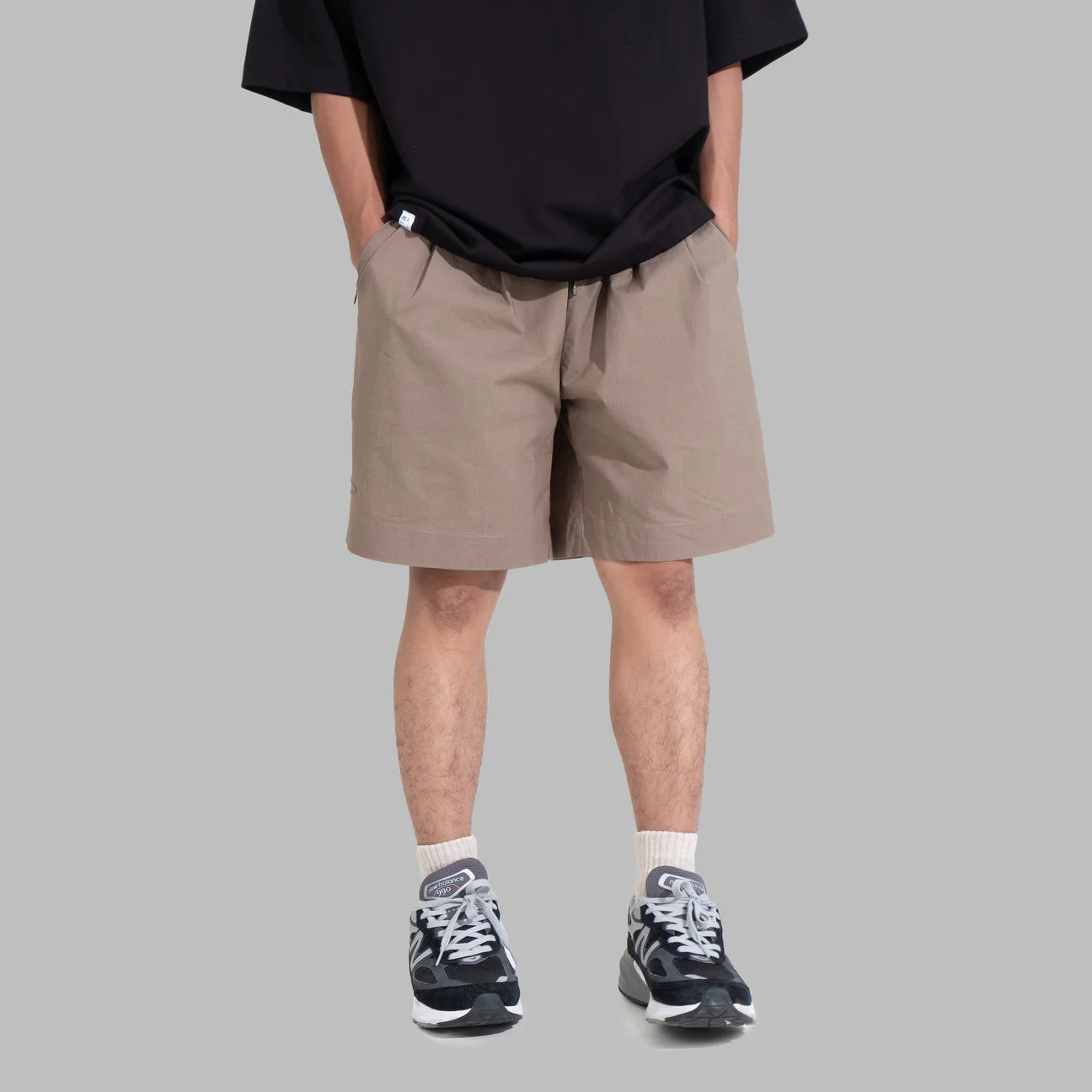 Ez Shorts / Cotton Nylon - Olive