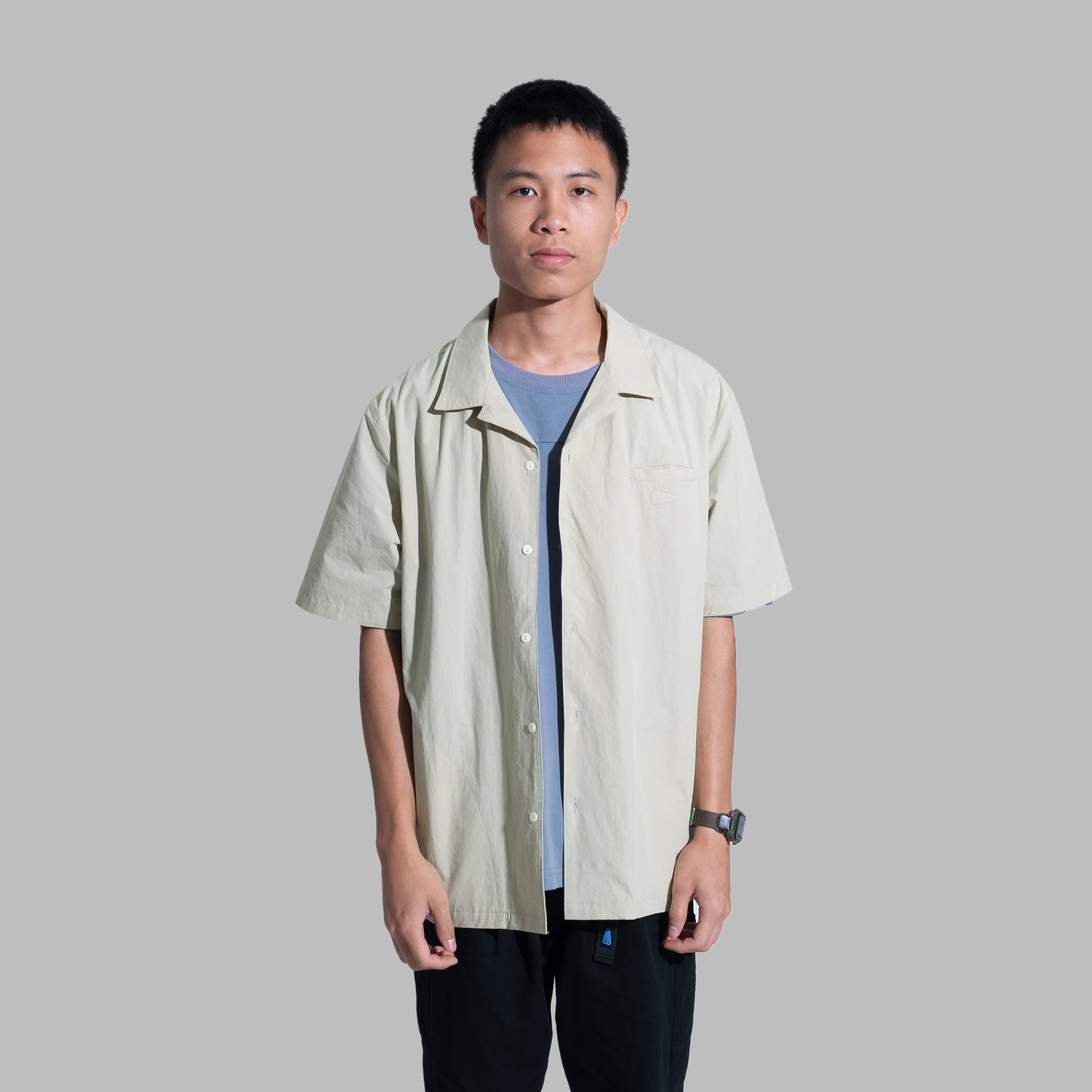 Work Shirt / Cotton - Sage Green