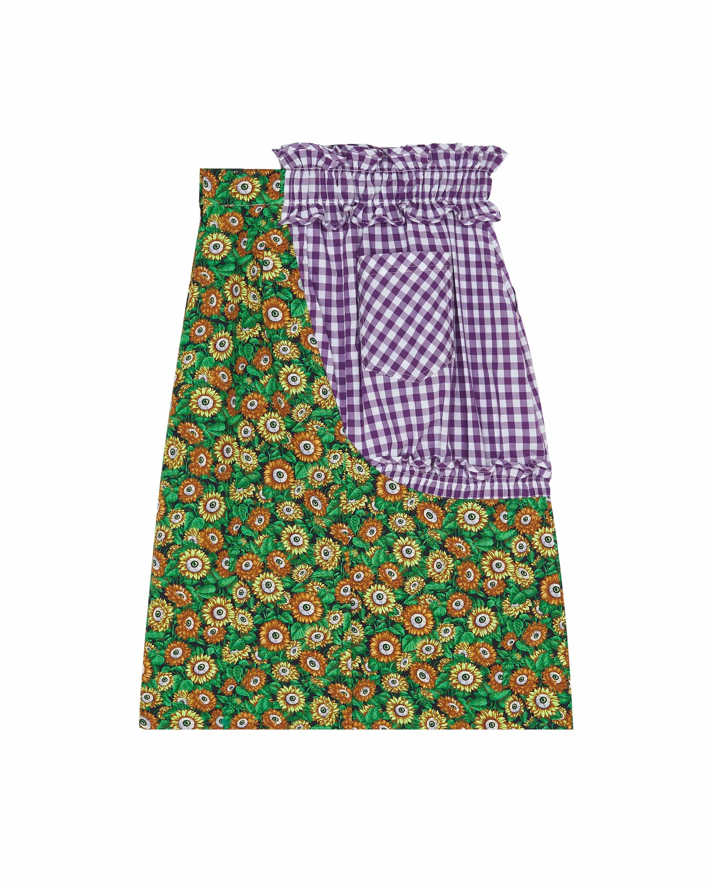 Eye Of The Beholder Skirt (Purple Checks)