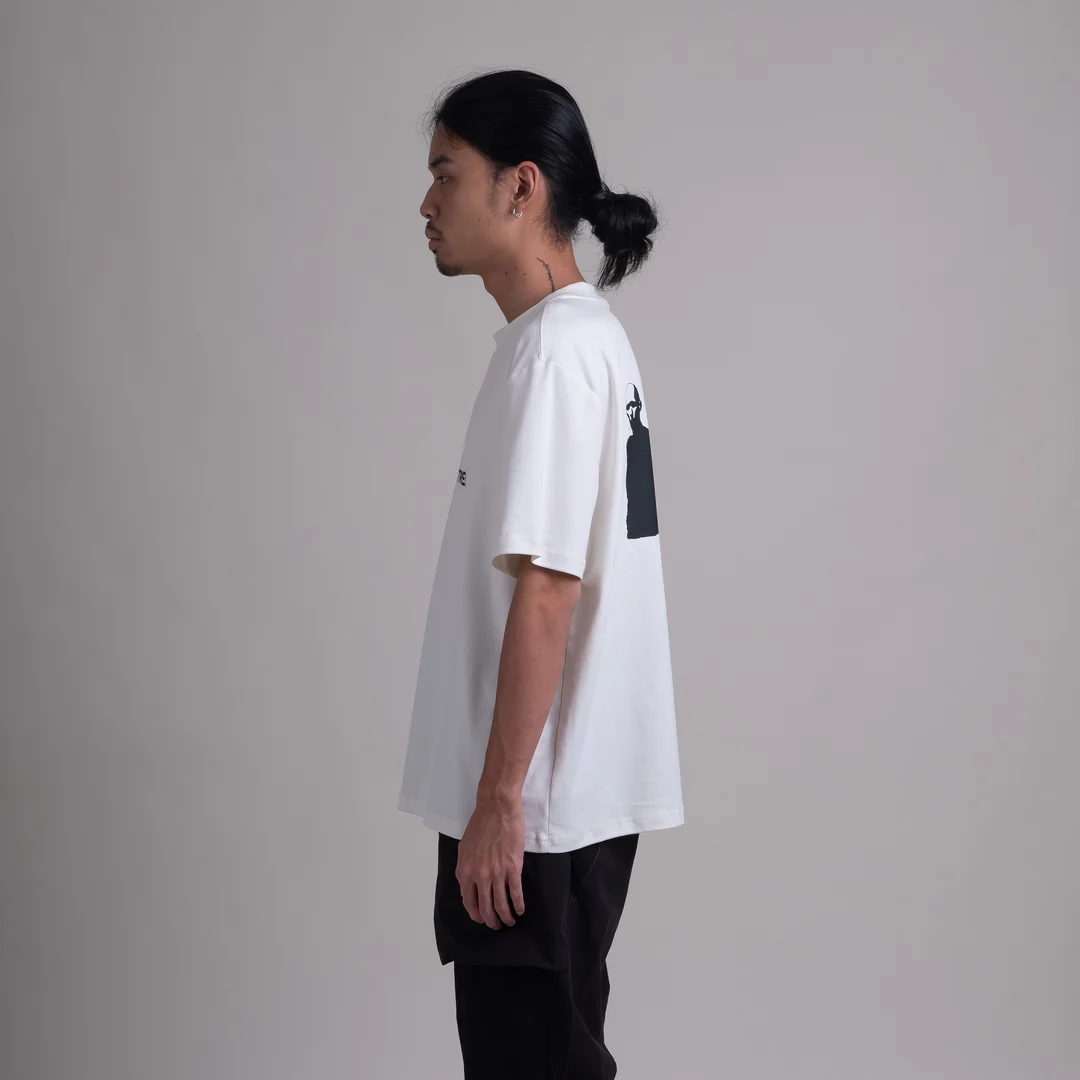 Old & Tired Tee / Cotton - White