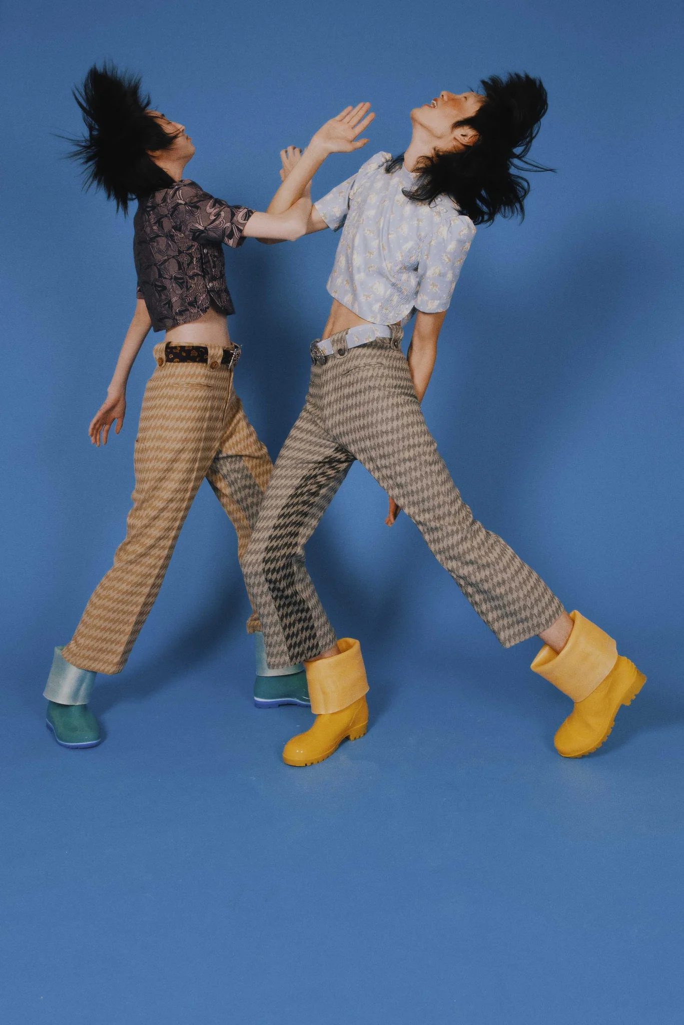 The Rhombus Calf-Length Pants 01 (Smoky Caramel)