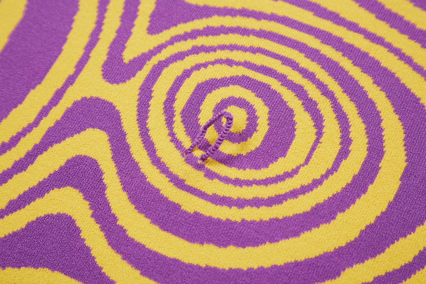 Marblelous Hankie (Grape Purple & Sunshine Yellow)