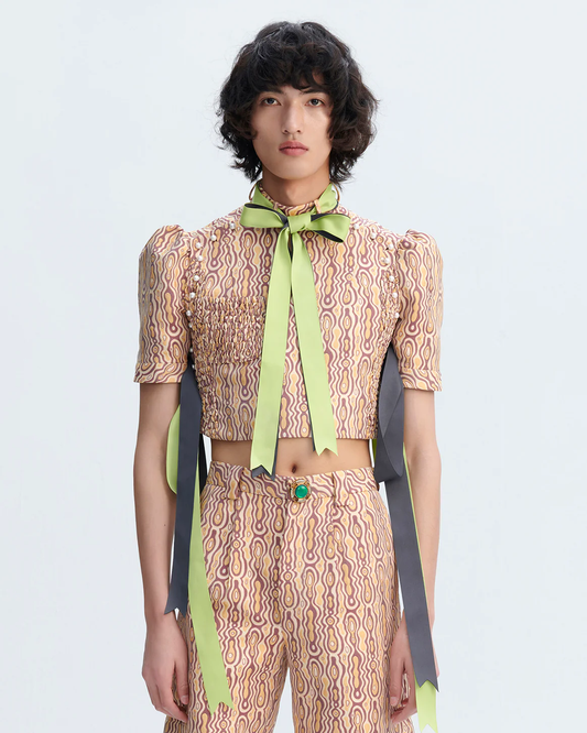 The Miniature Woodchuck Top (Brown)