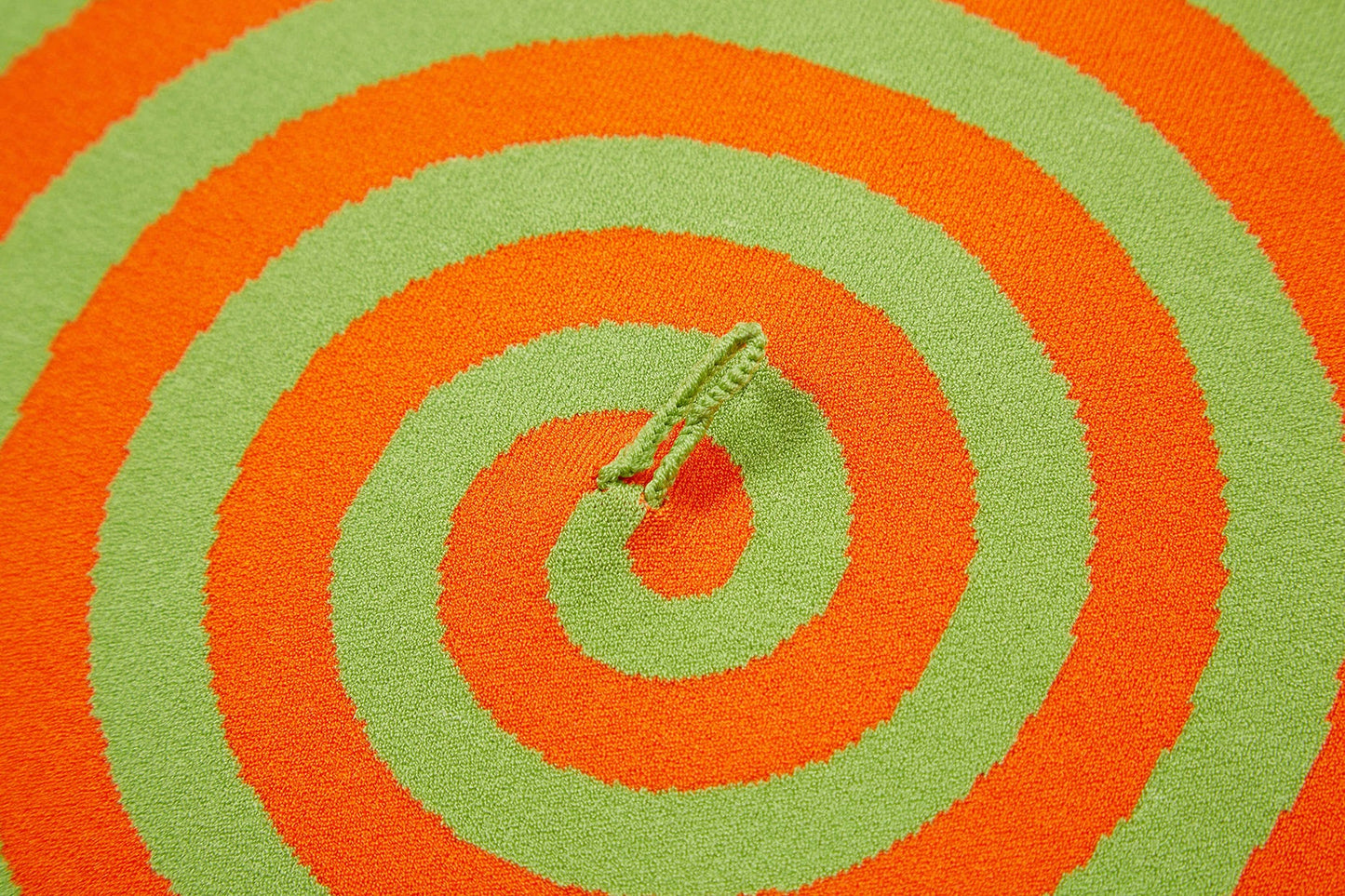 Hypnotia Hankie (Marigold Orange & Moss Green)