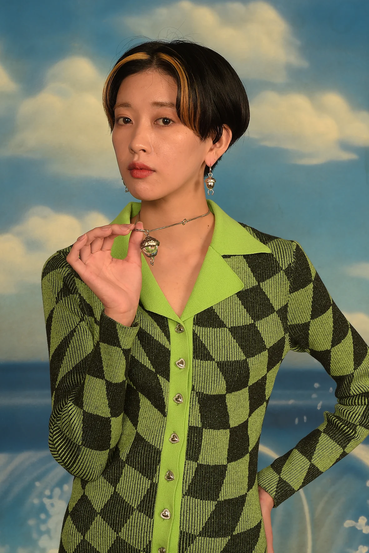 Acorn Necklace  - motoguo x Yvmin