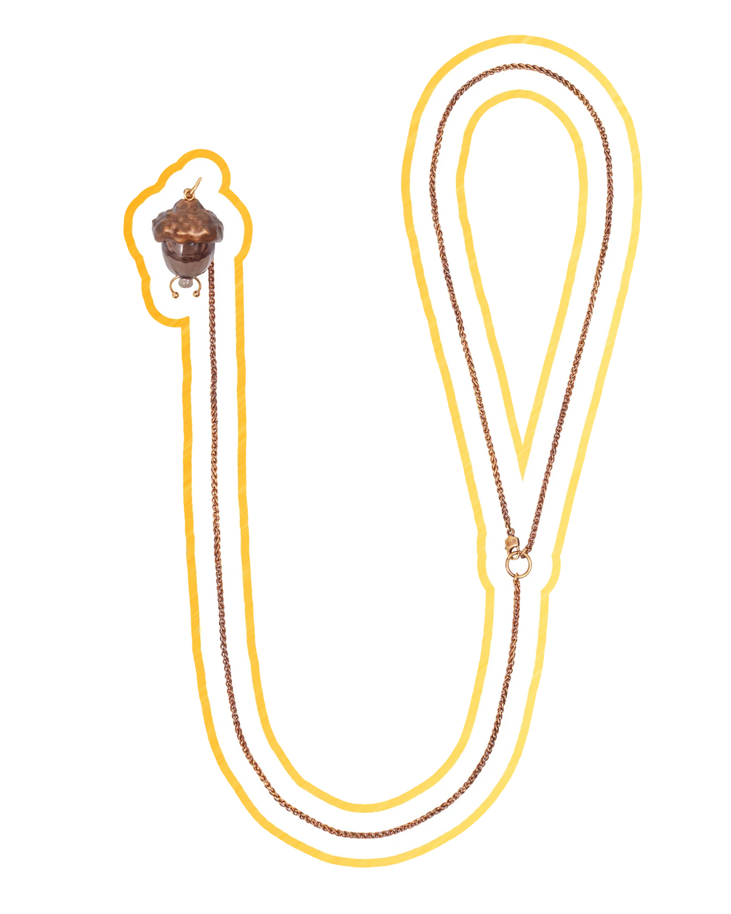 Acorn Necklace  - motoguo x Yvmin