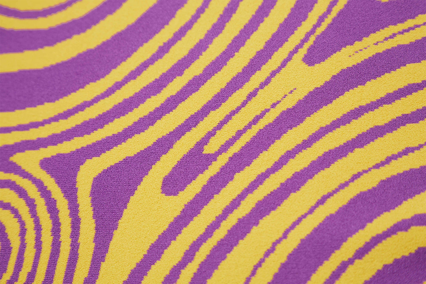 Marblelous Hankie (Grape Purple & Sunshine Yellow)