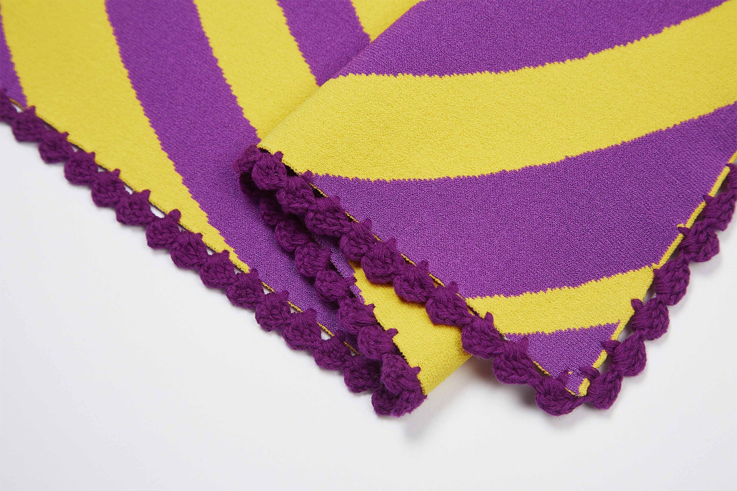 Hypnotia Hankie (Sunshine Yellow & Grape Purple)