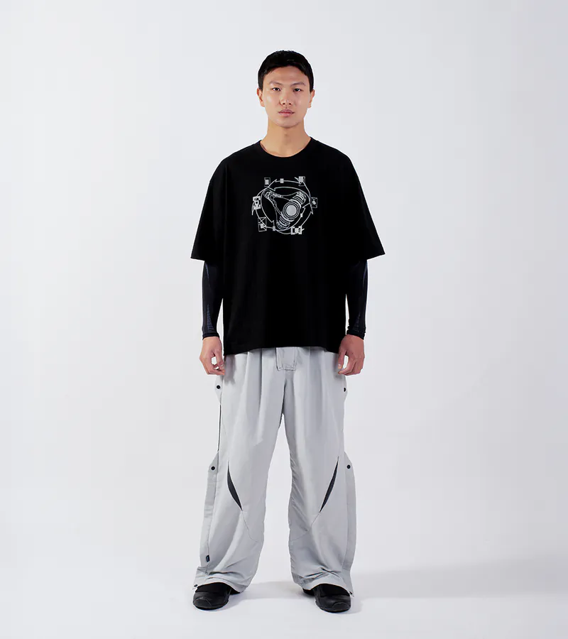 Black - Vision Knight S/S Tee