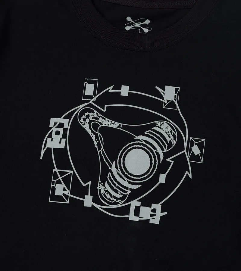 Black - Vision Knight S/S Tee